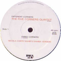 The Five Corners Quintet - Different Corners - Ricky Tick Records
