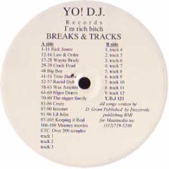 I'm A Rich Bitch - Breaks & Tracks - Yo DJ Records