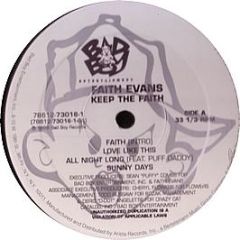 Faith Evans - Keep The Faith - Bad Boy