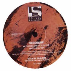 Decorum - Contrax (Remixes) - Liftin Spirit