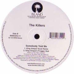 The Killers - Somebody Told Me (Remixes) - Island