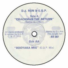 DJ Ron - Crackman - White