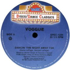 Voggue - Dancin The Night Away - Unidisc