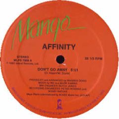 Affinity - Don't Go Away - Island