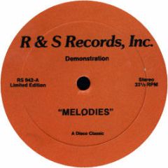Made In The Usa - Melodies (Re-Edit) - Rs Records