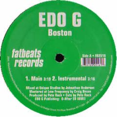Edo G - Boston - Fatbeats