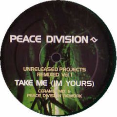 Peace Division - Unreleased Projects Remixed Vol 1 - Low Pressing