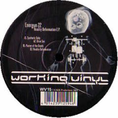 Energun 22 - Reality Deformation E.P - Working Vinyl