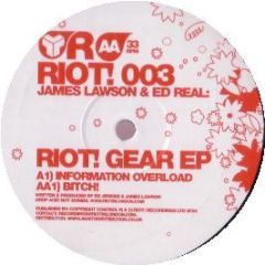 James Lawson & Ed Real - Riot Gear EP - Riot