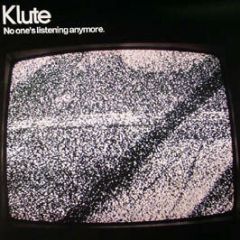 Klute - No One's Listening Anymore (Red Vinyl) - Commercial Suicide