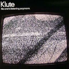 Klute - No One's Listening Anymore (Red Vinyl) - Commercial Suicide
