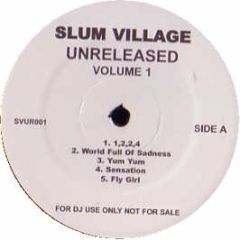 Slum Village - Unreleased Volume 1 - Svur 1