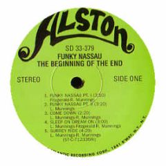 Beginning Of The End - Funky Nassau - Alston