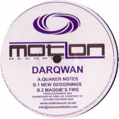 Darqwan - Quaker Notes - Motion Records