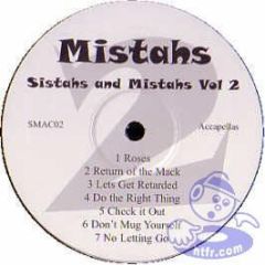 Sistahs And Mistahs - Sistahs And Mistahs Accappellas Vol.2 - Smac 2