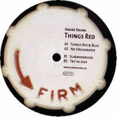 Andre Kraml - Things Red - Firm Records 9