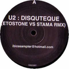 U2 - Discotheque (2004 Remix) - White Disco 1