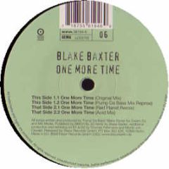 Blake Baxter - One More Time - Tresor