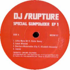 DJ Rupture - Speacial Gunpowder EP 1 - Tigerbeat