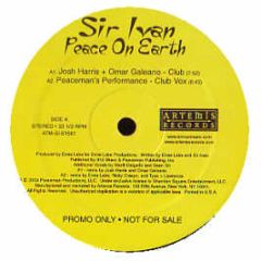Sir Ivan - Peace On Earth - Artemis Records