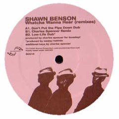 Shawn Benson & Charles Webster - Whatcha Wanna Hear - Sound Consortium