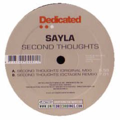Sayla - Second Thoughts - Dedicated