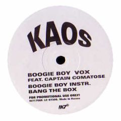 Kaos Feat Captain Comatose - Boogie Boy - K7