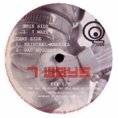 Marlon Jacksons - 7 Ways EP - Bugeyed Records
