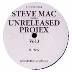 Steve Mac - Unreleased Projex Volume 3 - White