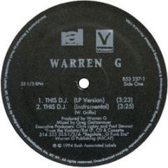 Warren G  - This DJ - Violator Records