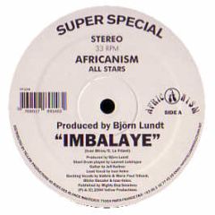 Africanism All Stars Presents - Imbalaye - Yellow