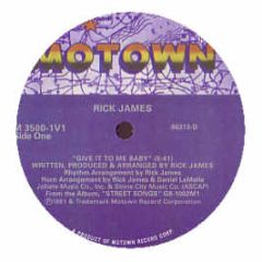 Rick James - Give It To Me Baby - Motown