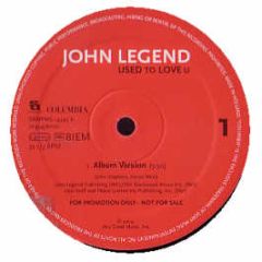 John Legend - Used To Love U (Disc 1) - Columbia