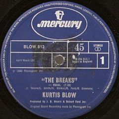 Kurtis Blow - The Breaks - Mercury
