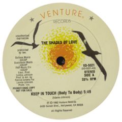 Shades Of Love - Keep In Touch (Body To Body) - Venture