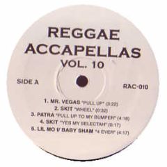 Reggae Accapellas - Volume 10 - RAC