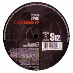 2 Pac - Dear Mama EP - S12 Simply Vinyl
