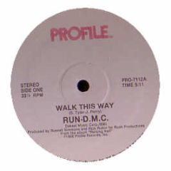 Run Dmc - Walk This Way (Ltd Sealed Copies) - Profile Re-Press
