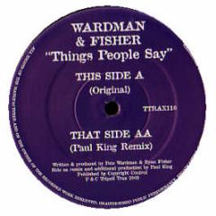 Wardman & Fisher - Things People Say - Tripoli Trax