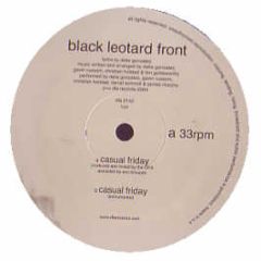 Black Leotard Front - Casual Friday - DFA