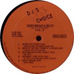 Various Artists - Super Breaks & Beats Vol 6 - DJ's Choice