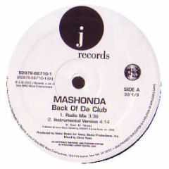 Mashonda - Back Of Da Club - J Records