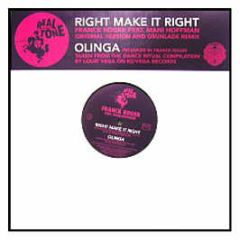 Franck Roger Feat. Mani Hoffman  - Right Make It Right - Real Tone Records