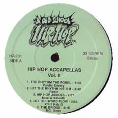 Hip Hop Accapellas - Volume 2 - Old Skool Usa