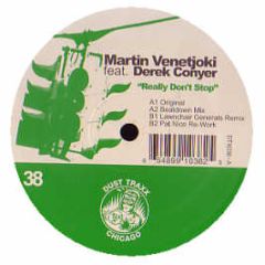 Martin Venetjoki Ft Derek Conyer - Really Don't Stop - Dust Traxx
