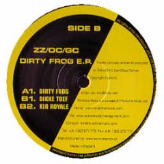 Zzino / Ortin Cam / Guss Carver - Dirty Frog EP - Re-Active Music