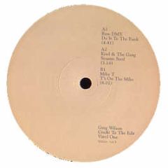 Greg Wilson - Credit To The Edit (Sampler 1) - Tirk