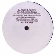 DJ Pinch & P Dutty - War Dub - Tectonic