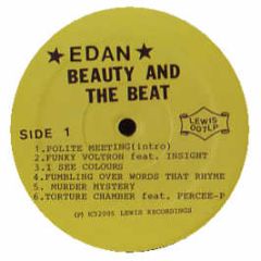 Edan - Beauty And The Beat - Lewis Recordings