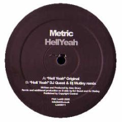 Metric  - Hell Yeah - Lot 49